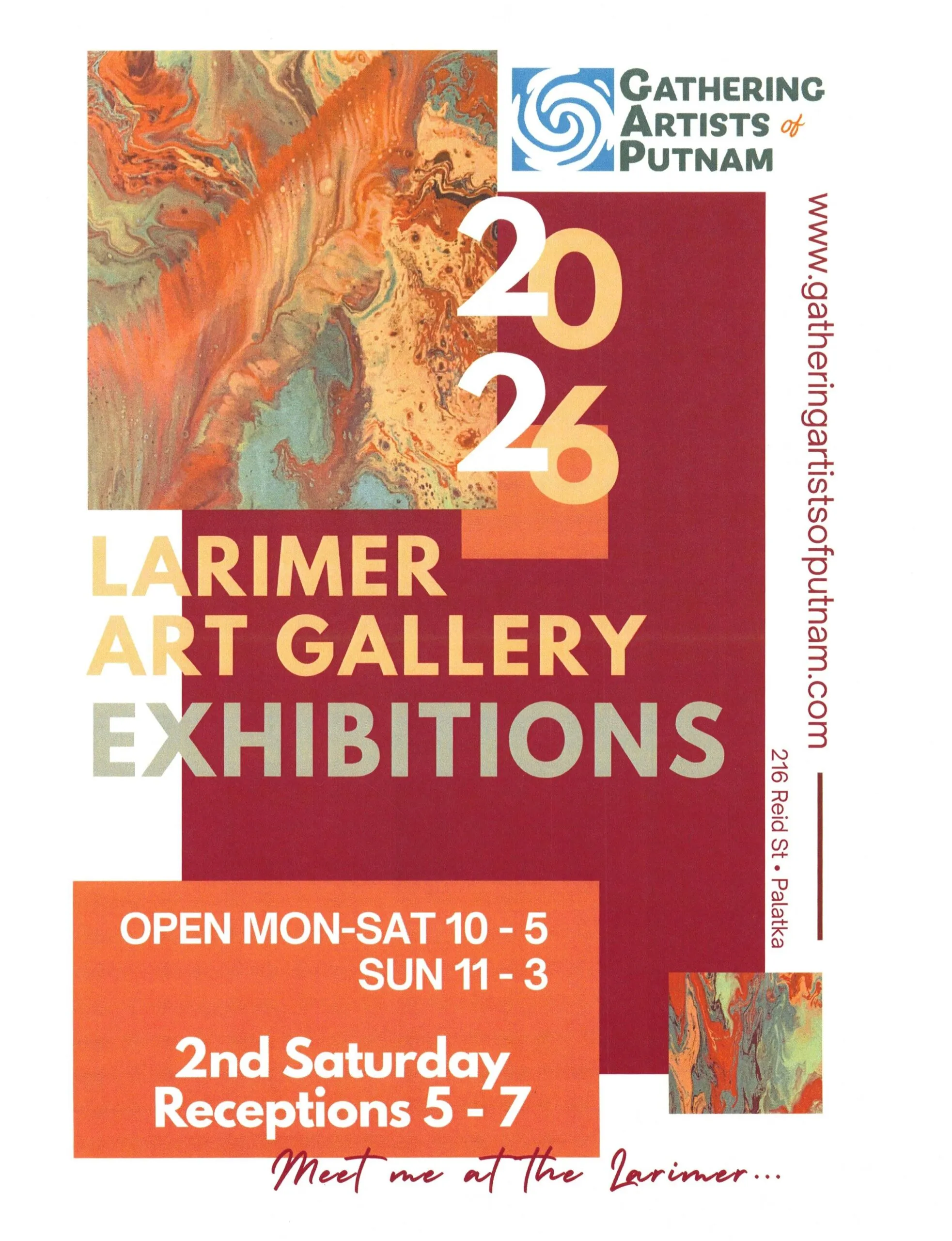 2nd Saturday Art Receptions at the Larimer