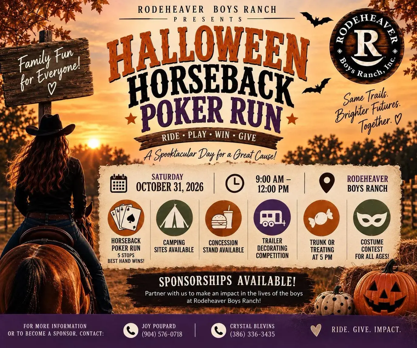 Halloween Horseback Poker Run